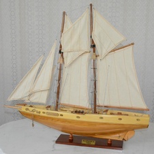 Dřevěný model lodi ''Bluenose II. 1963''