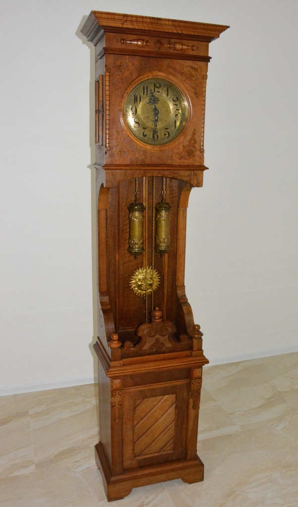 Starožitné podlahové hodiny LFS r1890