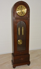 Starožitné podlahové hodiny Bell Germany r1915