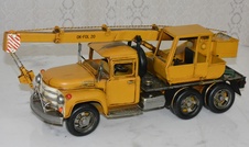 Retro kovový model - Jeřáb