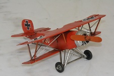 Retro kovový model - Letadlo