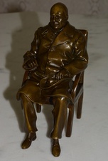Bronzová socha - Winston Churchill