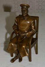 Bronzová socha - Josif Vissarionovič Stalin