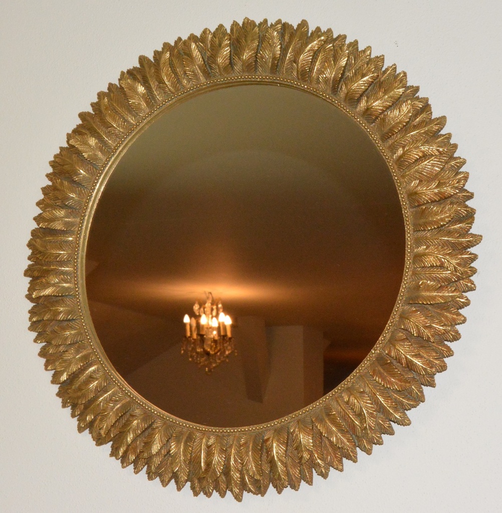 Zámecké zrcadlo - krásně zdobené