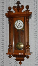 Starožitné řezbované hodiny Germany 1890