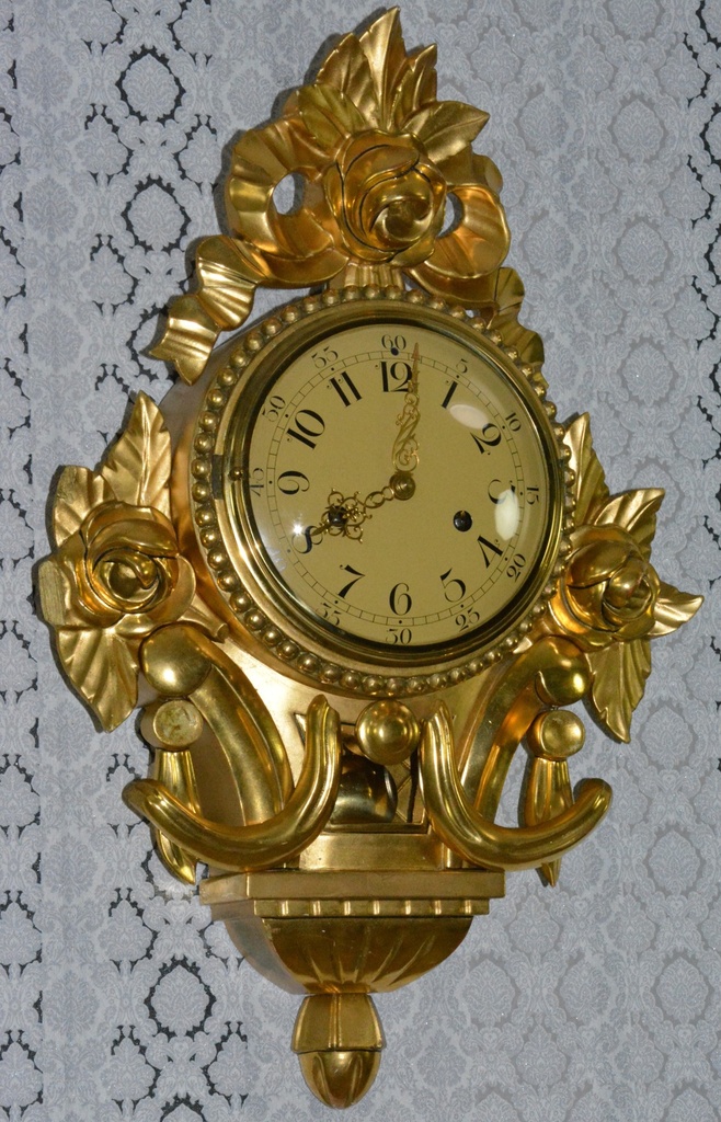 Starožitné kartelové hodiny Germany