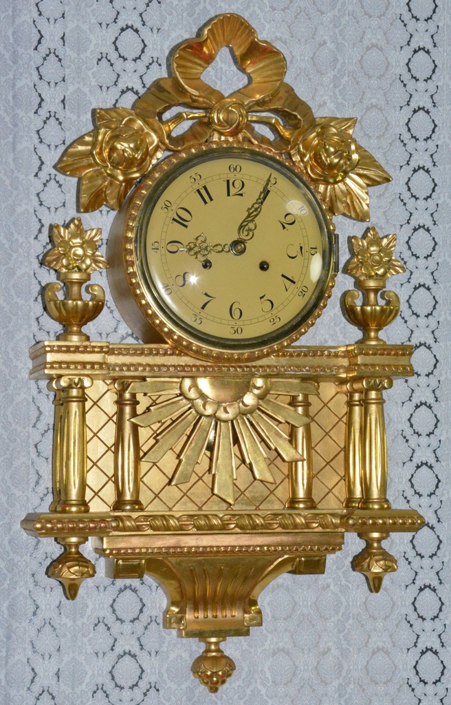Starožitné kartelové hodiny Germany