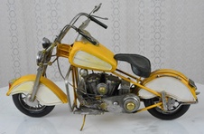 Retro kovový model - Chooper - velký