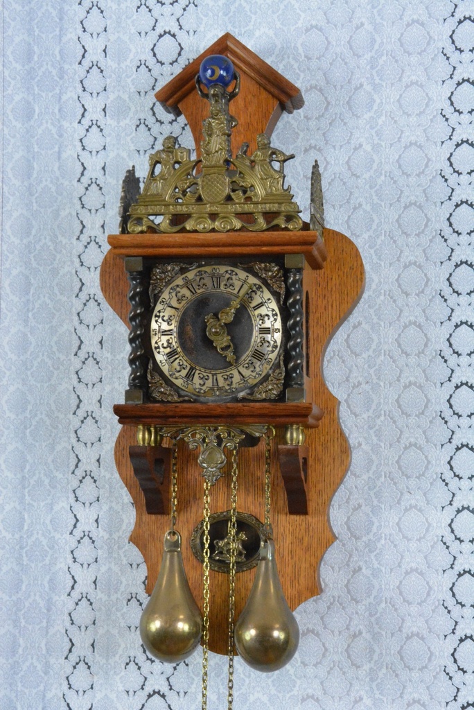 Starožitné Zánské dvouzávažové hodiny