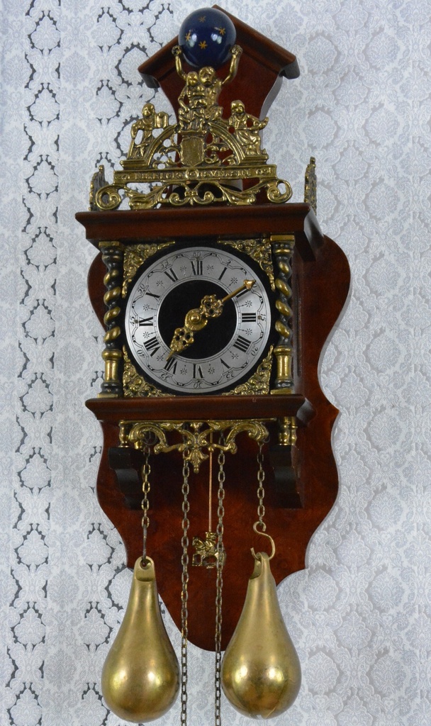 Starožitné Zánské dvouzávažové hodiny