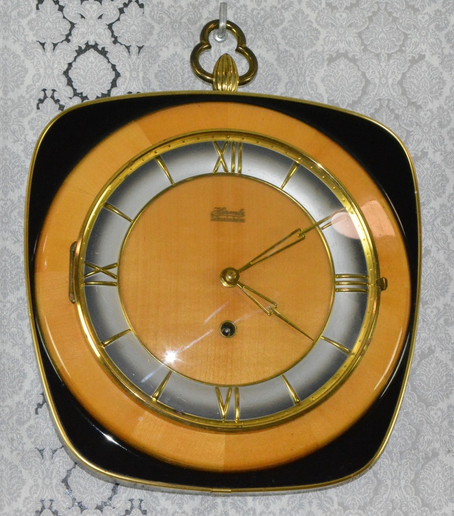 Starožitné kuchyňské hodiny Hermle - ART DECO