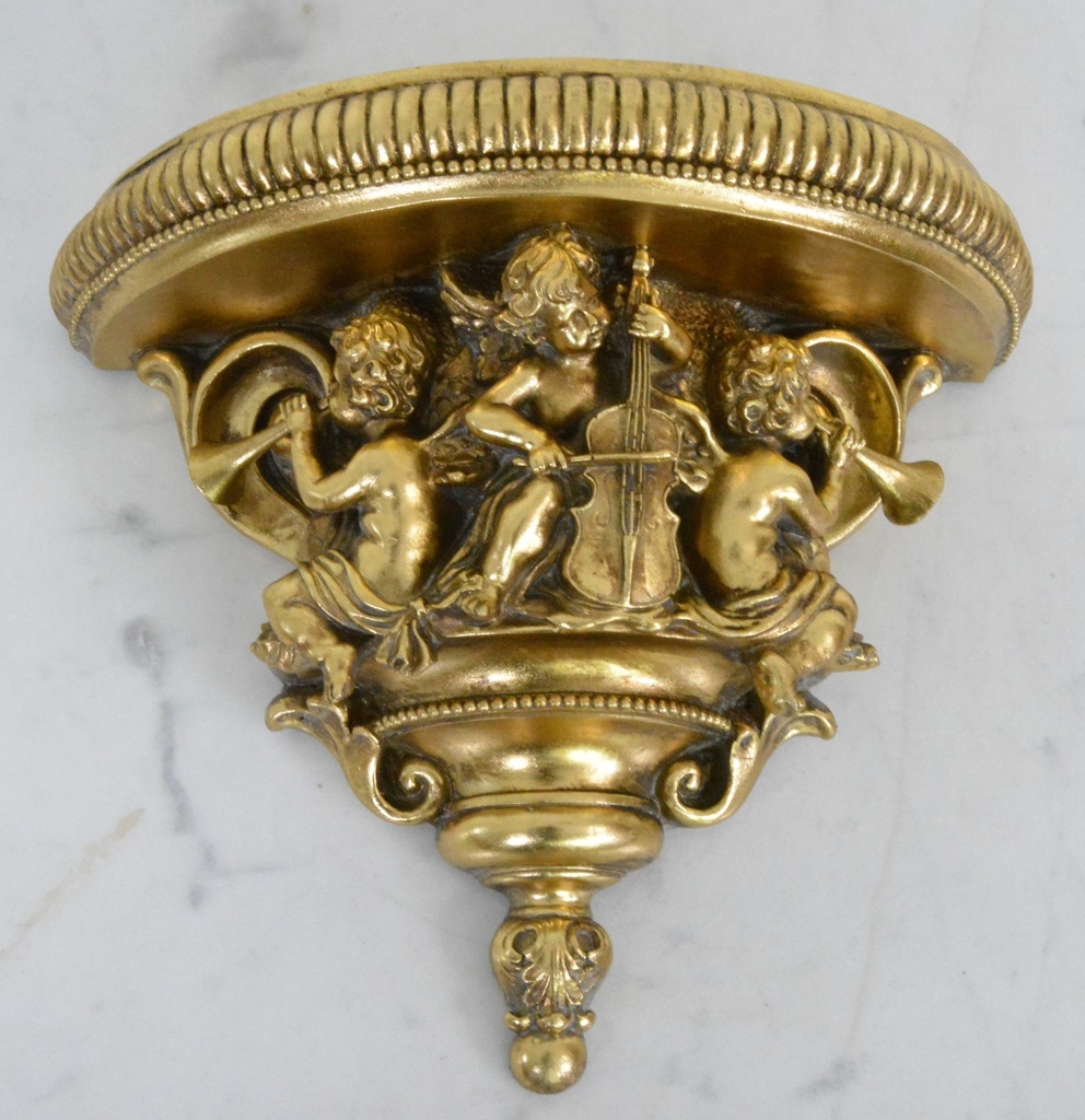 Zámecká konzola s amorky k zavěšení