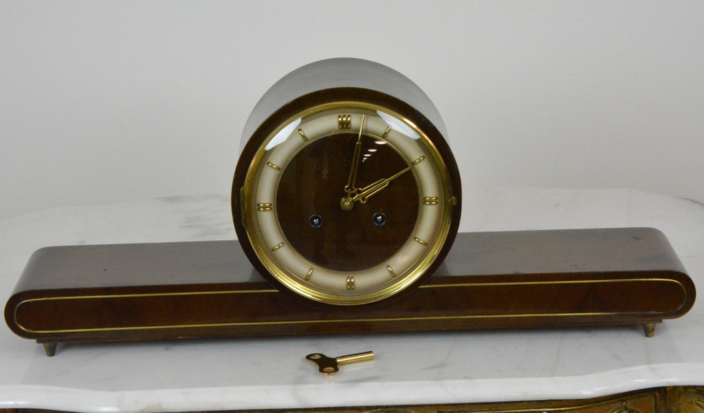 Starožitné krbové hodiny Hermle 1940