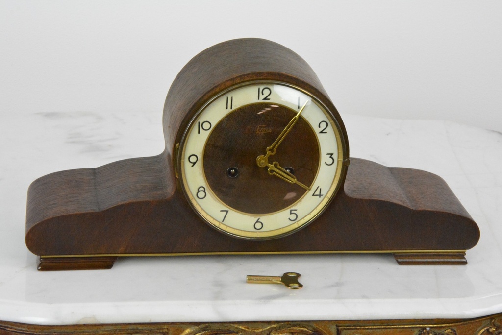 Starožitné krbové hodiny Emes - Napoleonky 1930