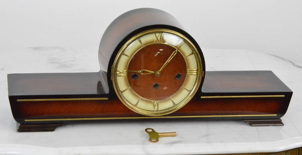 Starožitné krbové hodiny Juwela - Westminster 1935