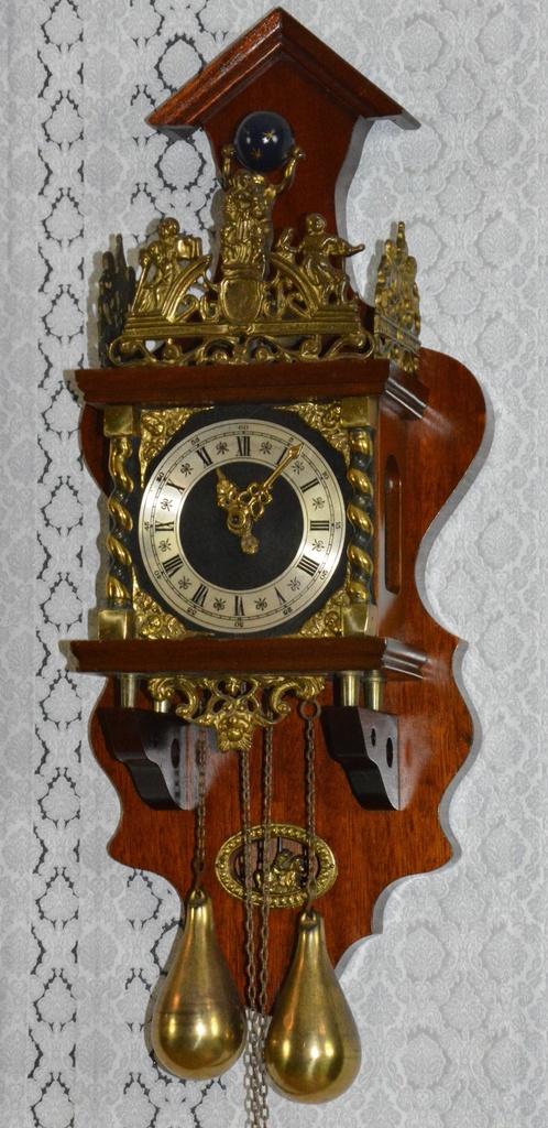 Starožitné Zánské dvouzávažové hodiny