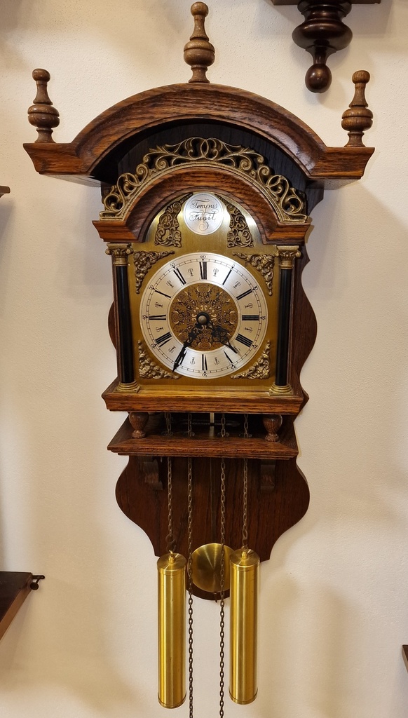 Starožitné Zánské dvouzávažové hodiny