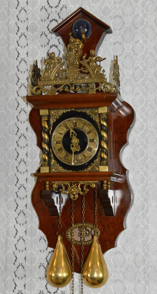 Starožitné Zánské dvouzávažové hodiny