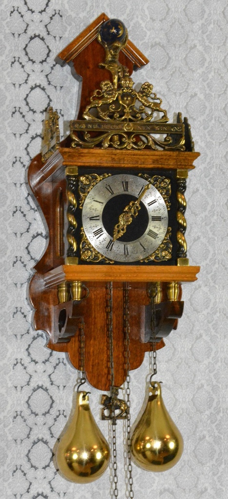 Starožitné Zánské dvouzávažové hodiny