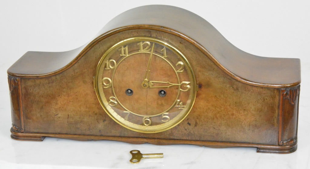 Starožitné krbové hodiny Kieninger 1925