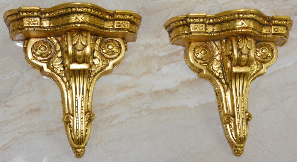 Zámecké konzole k zavěšení - pár