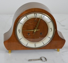 Starožitné krbové hodiny Hermle