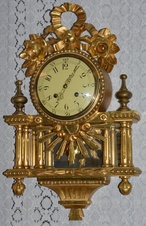 Starožitné kartelové hodiny Westerstrand