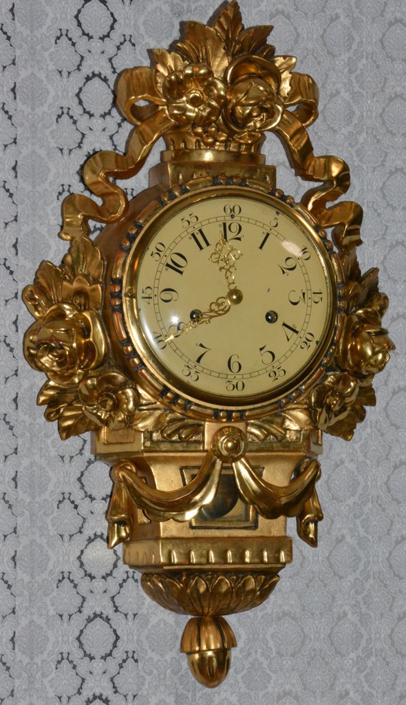 Starožitné kartelové hodiny Germany 1939