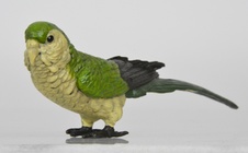 Bronzová soška - Andulka - kolorovaná