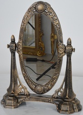 Stolní litinové zrcadlo
