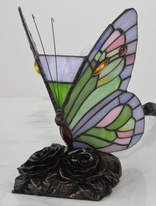 Tiffany lampa - motýl