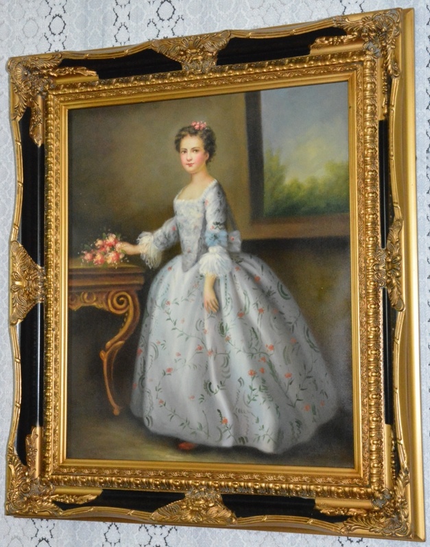 Obraz - Princezna - olej na plátně