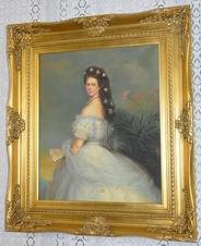 Obraz - Princezna - olej na plátně