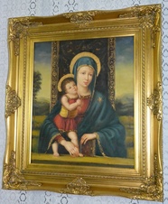 Obraz - Madona - olej na plátně