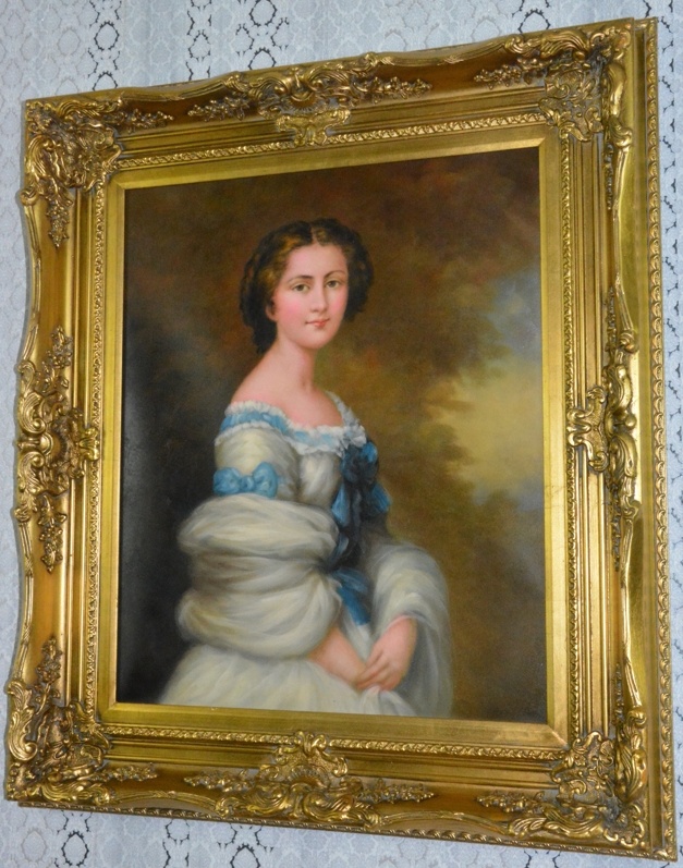 Obraz - Princezna - olej na plátně