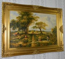 Obraz - Venkov - olej na plátně