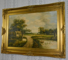 Obraz - Na samotě - olej na plátně