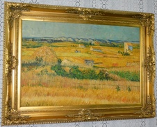 Obraz - Žně - olej na plátně