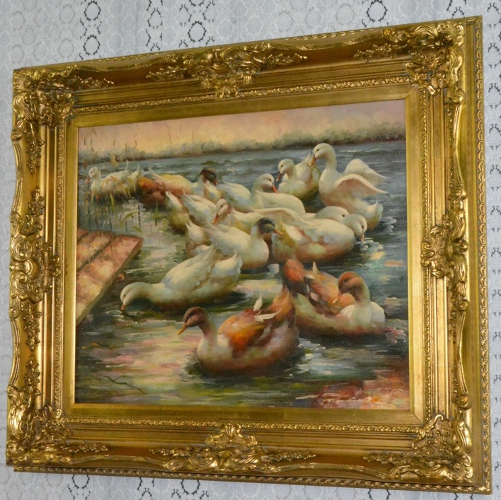 Obraz - Dáma - olej na plátně