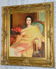 Obraz - Princezna - olej na plátně