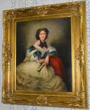 Obraz - Princezna - olej na plátně