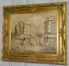 Obraz - Imprese Paris - olej na plátně