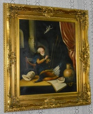 Obraz - Malíř - olej na plátně