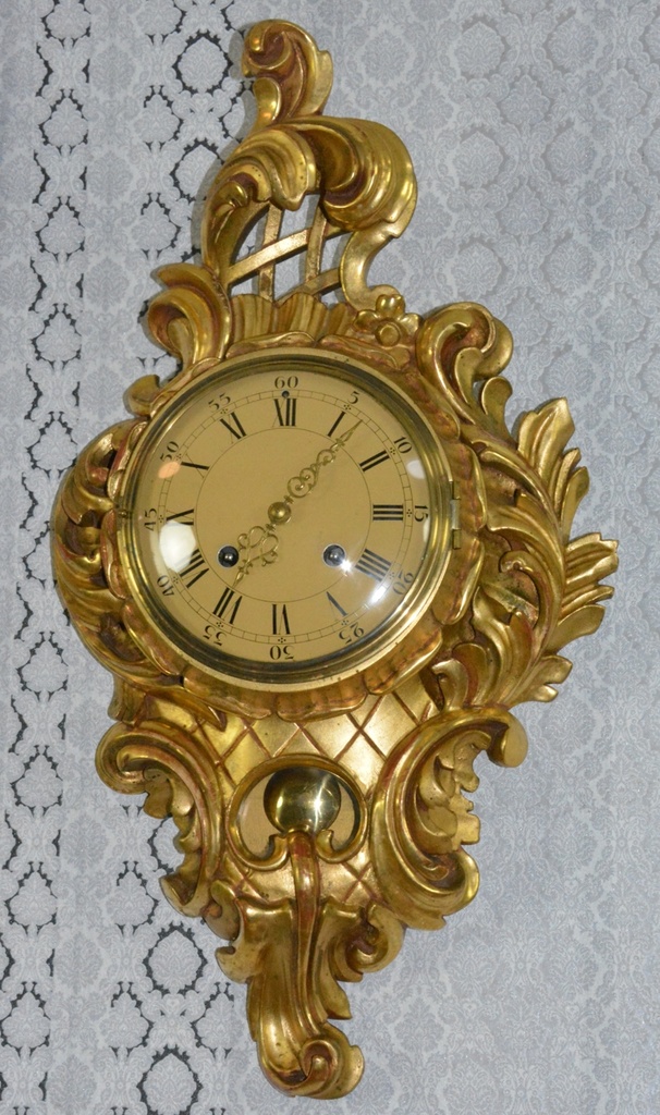 Starožitné kartelové hodiny Westerstrand