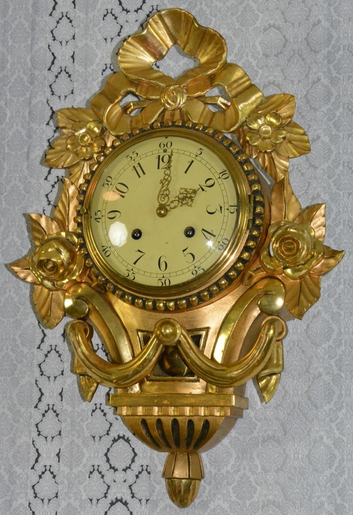 Starožitné kartelové hodiny Westerstrand