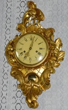 Starožitné kartelové hodiny ODO - France