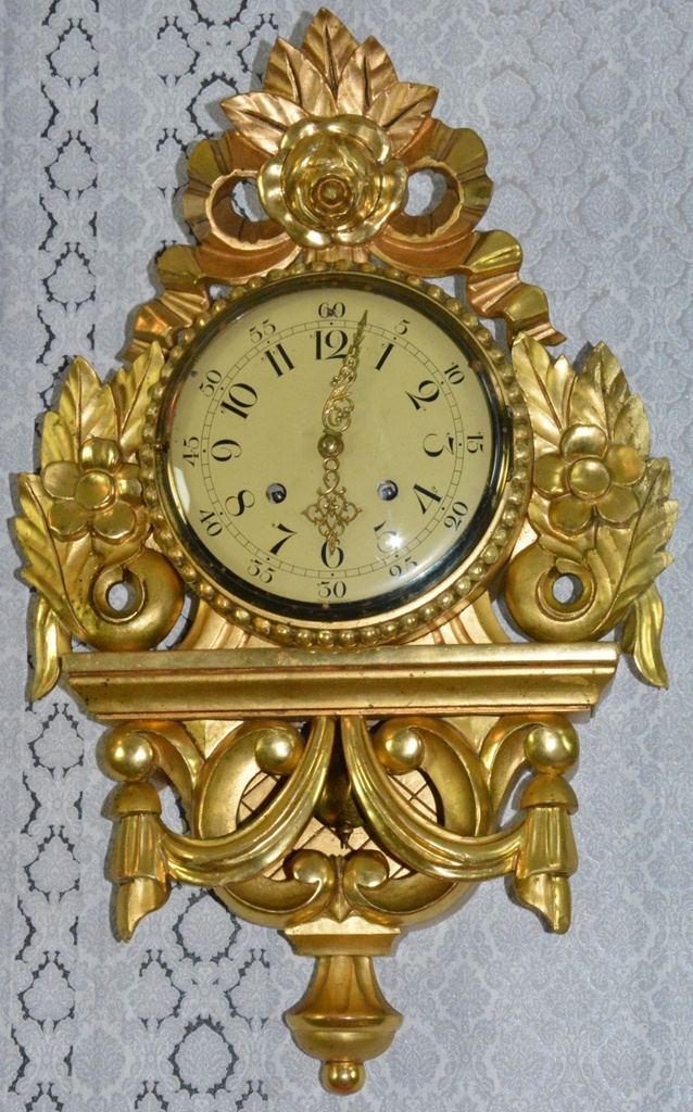 Starožitné kartelové hodiny Germany