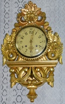 Starožitné kartelové hodiny Germany