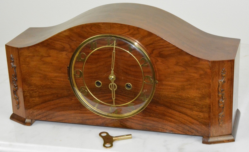 Starožitné krbové hodiny Germany