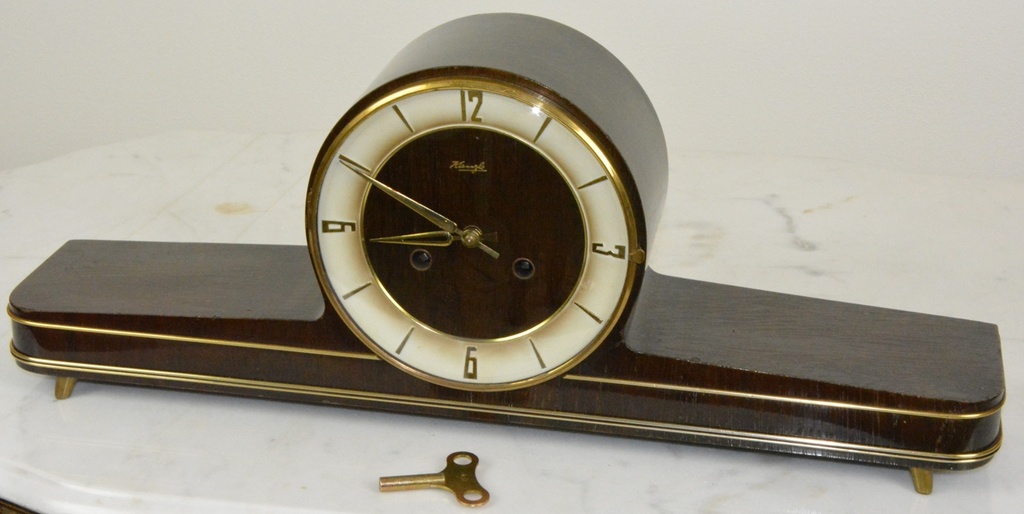 Starožitné krbové hodiny Kienzle 1935